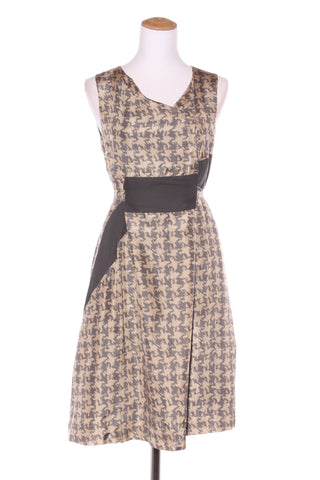 CAMILLE HOWIE - Silk printed dress! 8-10