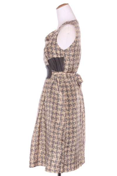 CAMILLE HOWIE - Silk printed dress! 8-10