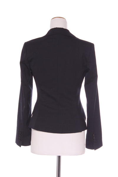 OXFORD - Navy tailored wool blend jacket! 8-10