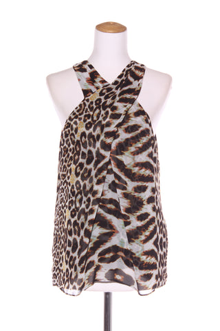 STORM - Crossover front leopard print top! 12