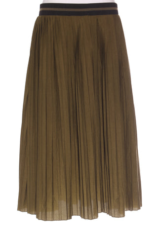 FEDERATION - Khaki pleat midi skirt! 16