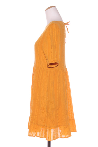 JEANSWEST - Textured cotton dress - Marigold! 12