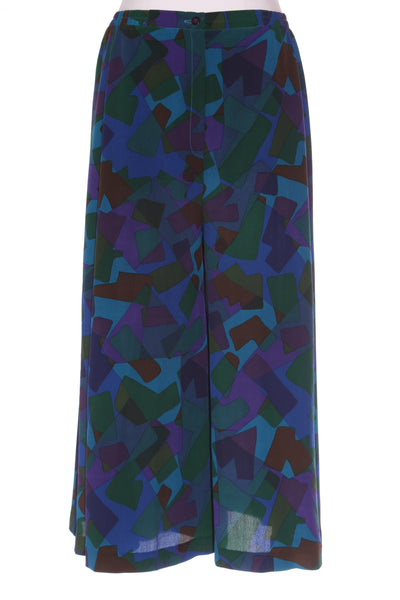 DAVID CARMODY (NZ) Geo print Vintage culottes! 10-12