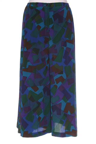 DAVID CARMODY (NZ) Geo print Vintage culottes! 10-12