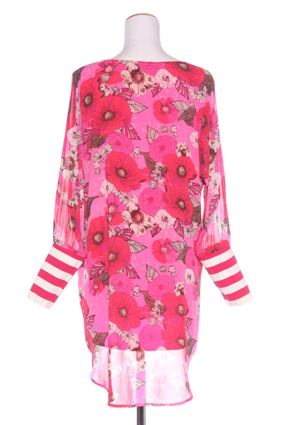 AUGUSTINE - Pink floral Hannah top! 12