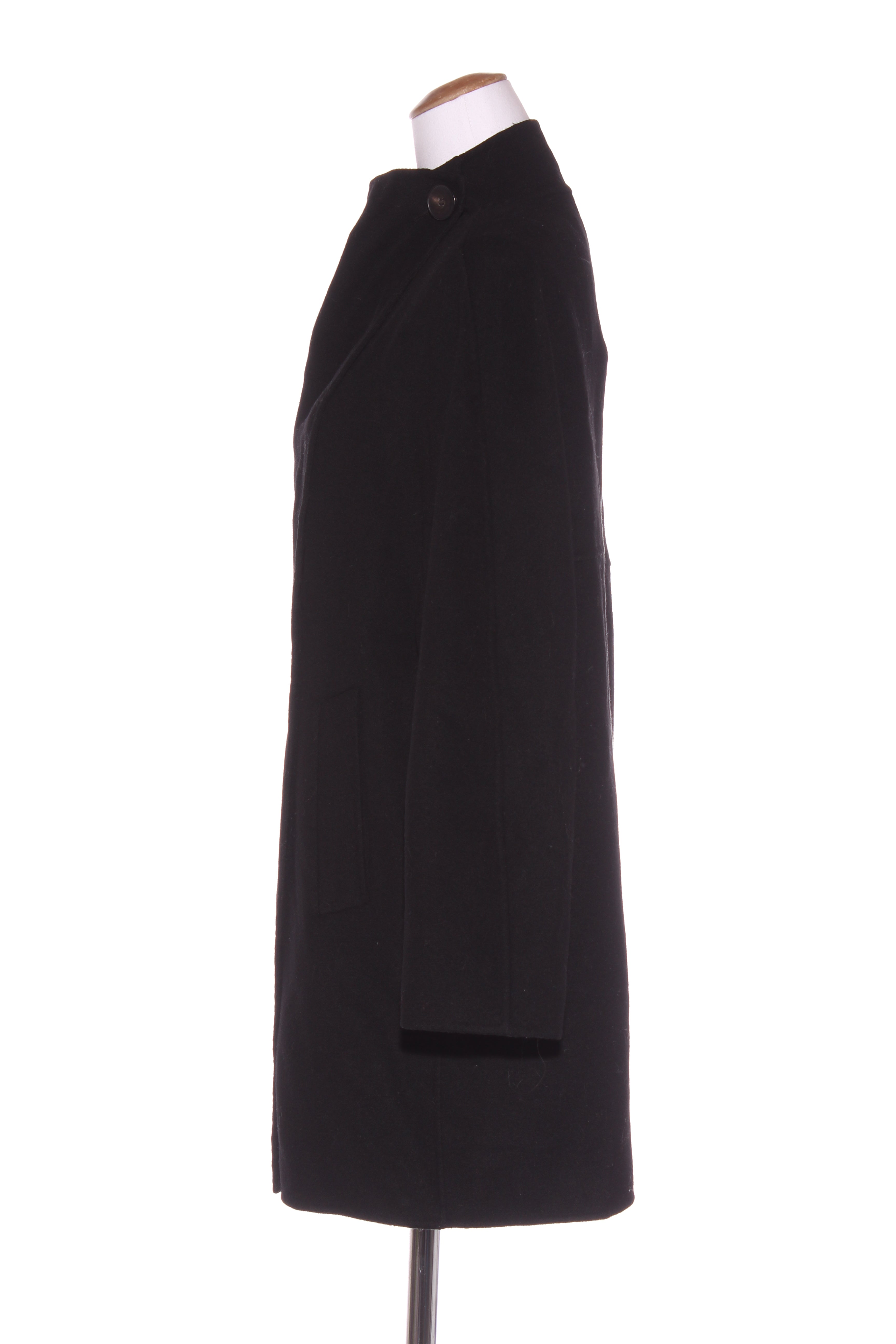 Zara funnel neck coat discount