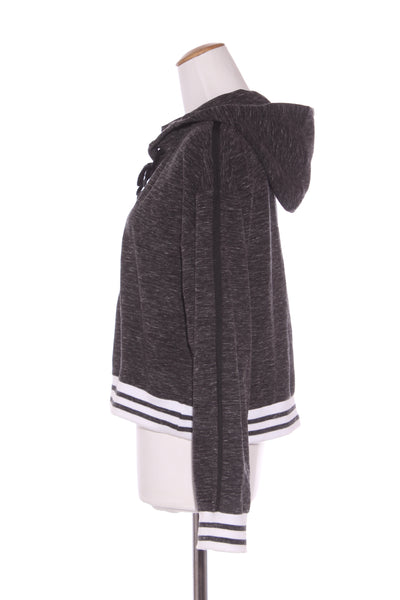 DECJUBA - Stripe trim crop hoodie! 14-16