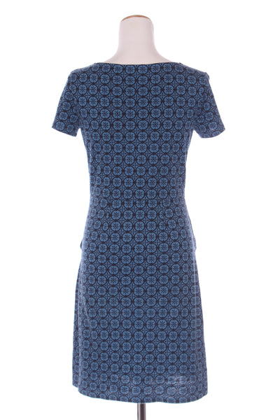 BODEN - Blue + navy jersey knit dress! 6-8