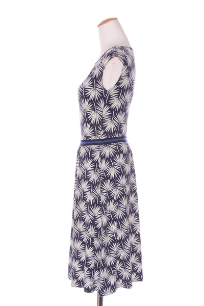 BODEN - Palm print dress! 6-8