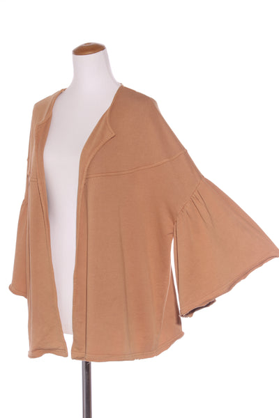 FOXWOOD - Caramel flare sleeve jacket! 14-16
