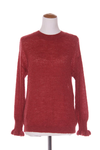 EMERGE - Wool + Mohair blend frill sleeve jumper! 12