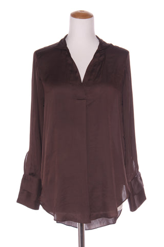 WITCHERY - Silky brown blouse! 12
