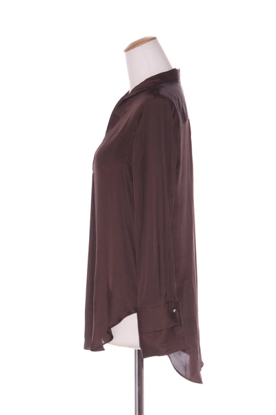 WITCHERY - Silky brown blouse! 12