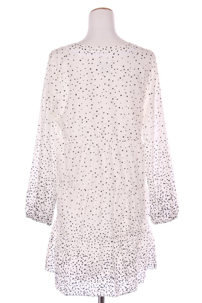 DKNY - Polka dot ombre tiered dress! 12