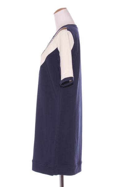 AUGUSTINE- Sequin navy + cream dress! 12