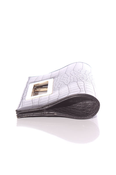 RUBY & KIT - Croc embossed clutch!