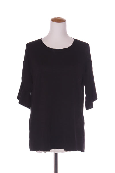 WHISTLE - Ruffle sleeve viscose knit top! 12-14