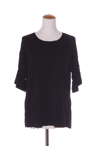 WHISTLE - Ruffle sleeve viscose knit top! 12-14