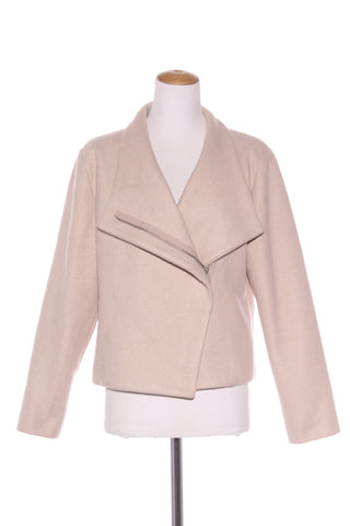 FATE + BECKER - Wool blend jacket - Blush beige! 12-14