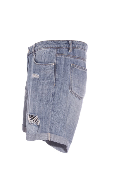 MAX - Distressed denim short! 10