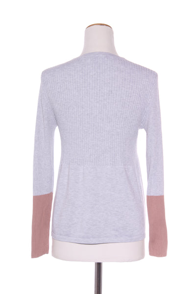 IMONNI "Elena" cotton knit - Grey/blush! 10-12