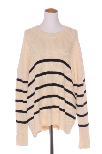COMMONERS - Wool blend stripe knit! 12-14