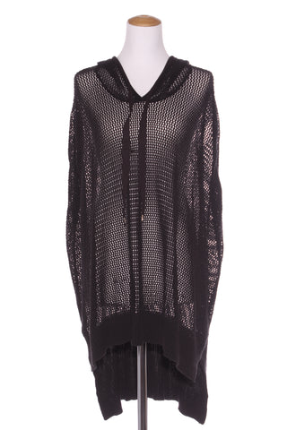 TAYLOR - Mesh knit hooded tunic! 14-18
