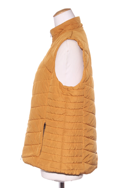 CAPTURE - Quilted puffer vest - Marigold! 16
