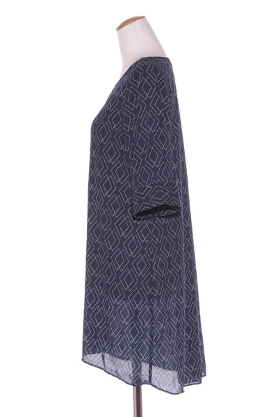 GLASSONS - Geo print navy tunic! 10