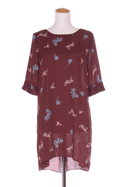 GLASSONS - Burgundy floral tunic! 10
