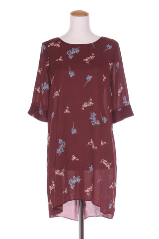 GLASSONS - Burgundy floral tunic! 10