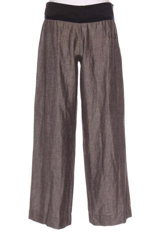 MILD RED (NZ) "Fourth Element" linen twill wide leg pant! 12