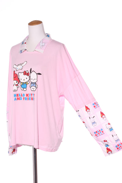 PETER ALEXANDER "Hello kitty and friends" print PJ top! 20-22