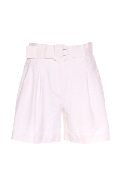 MAX - Belted tailored linen short! 10