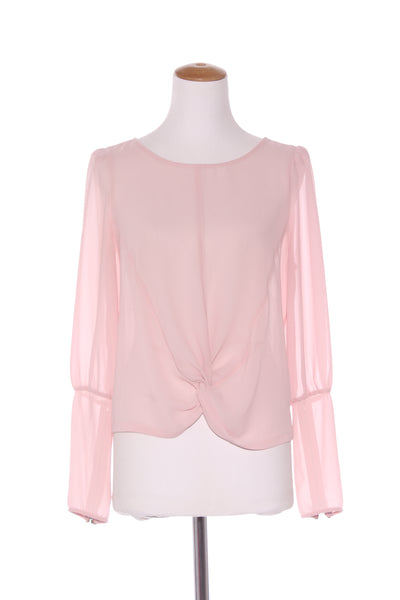 KETZ-KE - Blush twist front chiffon top! 12
