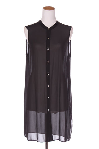 EMERGE - Chiffon shell button front tunic! 16