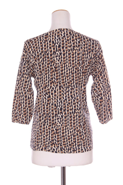 TRENERY - Pima cotton animal print top! 10-12
