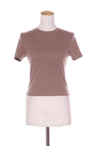 LORNA JANE - Rib knit tee - Mocha! 12