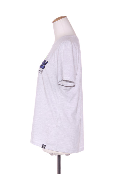 SUPERDRY - Sequin logo tee - Grey marle! 14
