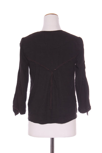 VERGE - Linen wool hook & eye detail jacket! 10