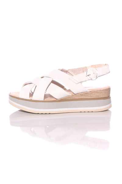 GABOR - Leather platform sandals! 7.5-8