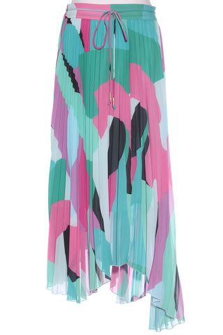 PORTMANS (LN) Asymmetric pleat skirt! 14