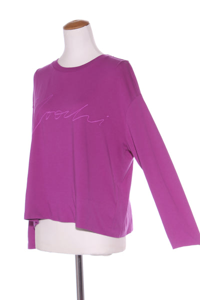 MOOCHI "Ultimate boxed" top - Electric purple! 10-12
