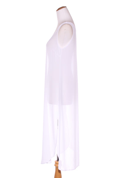 C.REED - White chiffon layering dress! 10