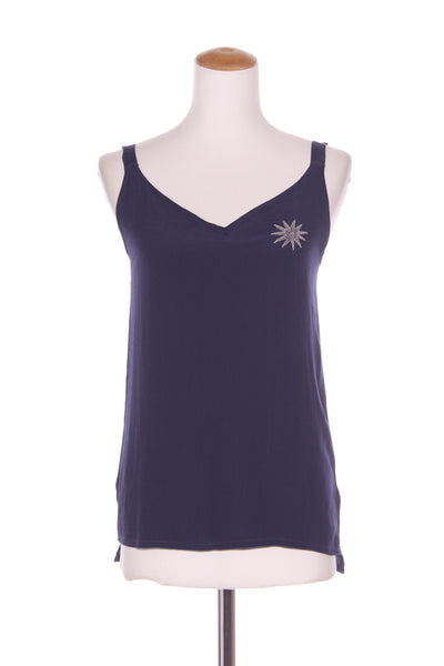 ANDREA MOORE "Entourage" Embroidered star cami! 8