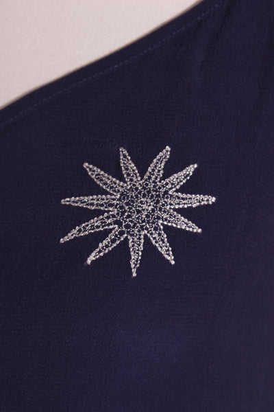 ANDREA MOORE "Entourage" Embroidered star cami! 8