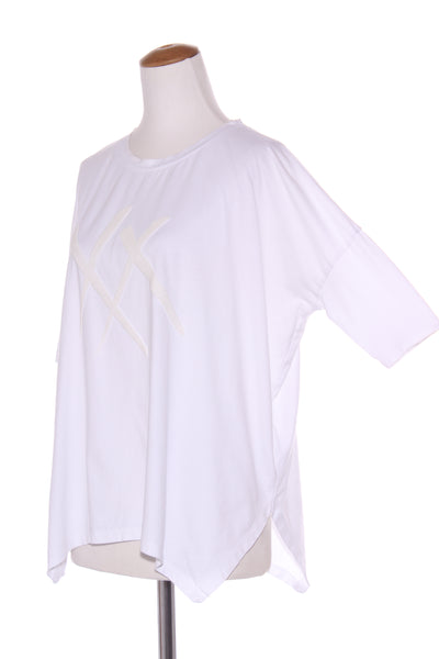MOOCHI 6&7 "Beaded" XX boxy tee! 8-12