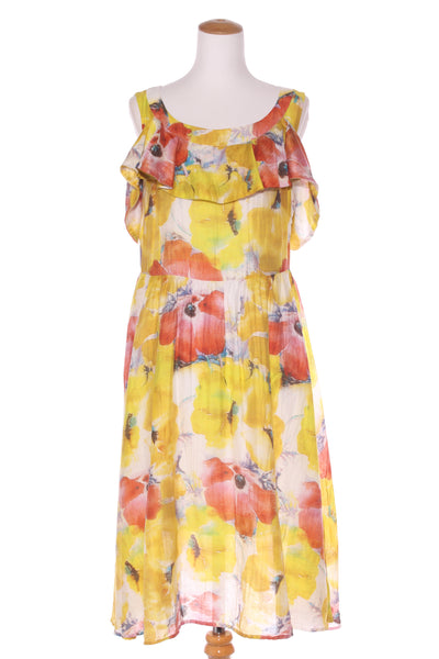 CURATE By Trelise "One sided" tencel floral dress! 12