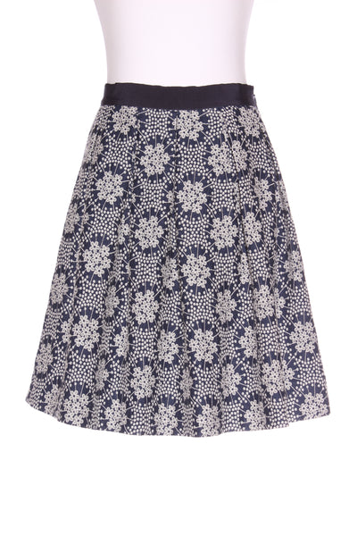 BODEN - Jacquard A line pleat skirt! 8