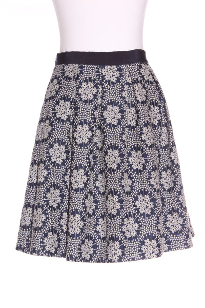BODEN - Jacquard A line pleat skirt! 8